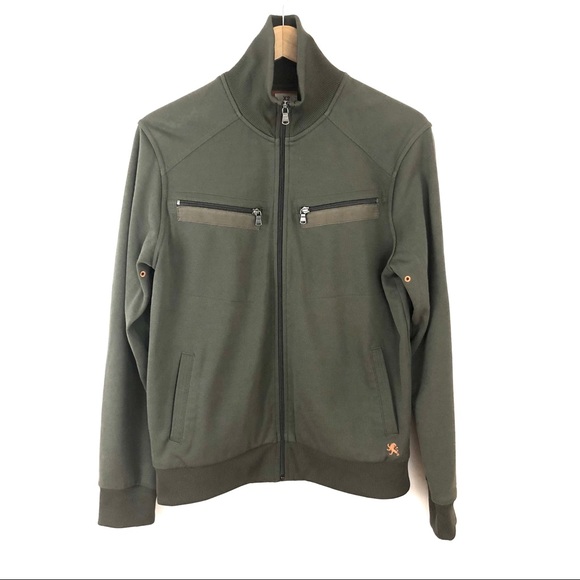 Express Other - Express Men’s Olive Bomber Jacket Medium